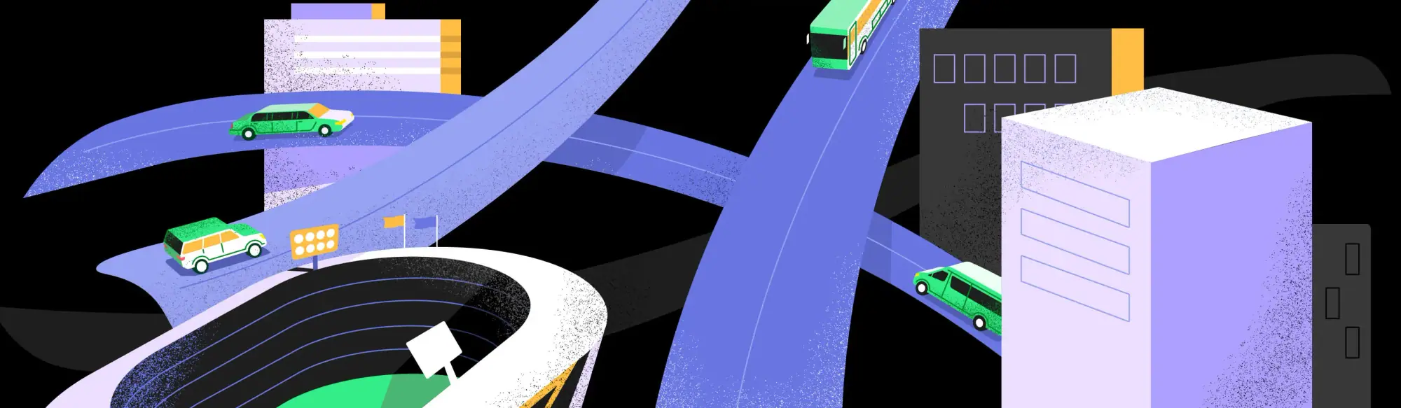 Swoop for business illustration image