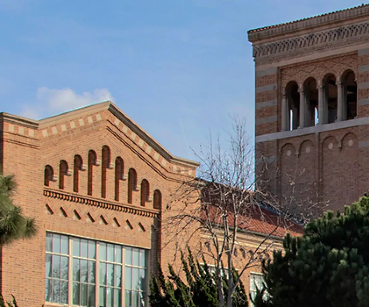 Historic brick school building in El Segundo