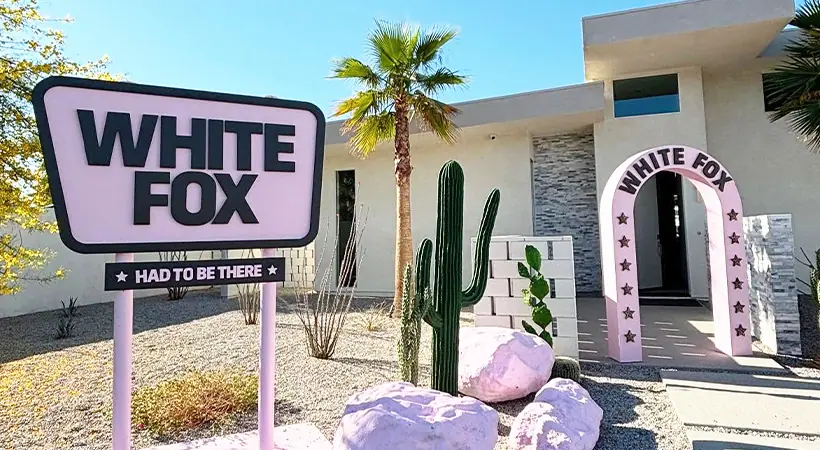 Photo from the White Fox at Coachella case study