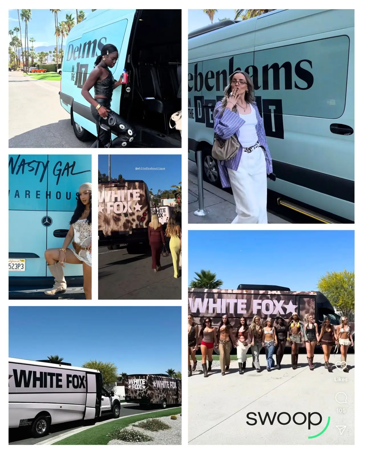 Photo from the White Fox at Coachella case study